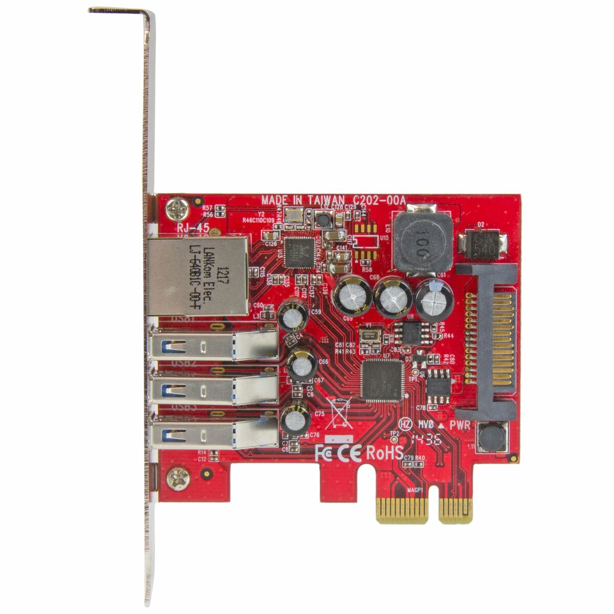 Карта PCI Startech PEXUSB3S3GE